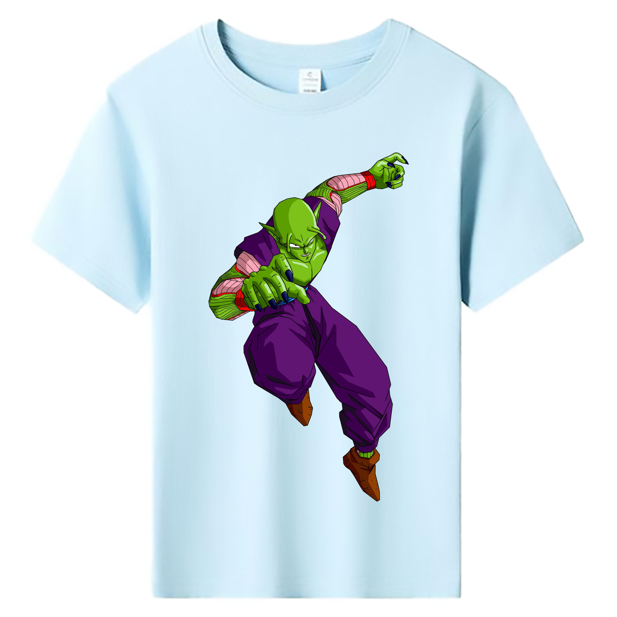 （画像用） ドラゴンボール ピッコロ DRAGON BALL Piccolo 綿100％キッズTシャツ（フロントプリント）